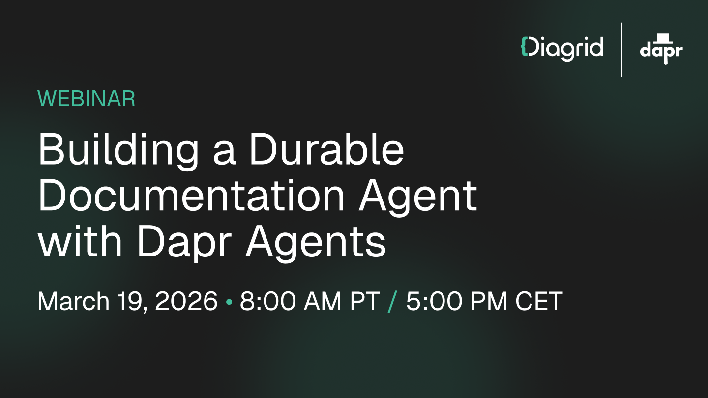 Building a Durable Documentation Agent with Dapr Agents | March 2026